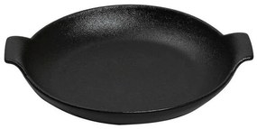 Σαγανάκι Κεραμικό Lava Nol113K2 24Χ21Χ6cm Black Espiel Κεραμικό