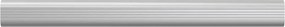 vidaXL Ράβδος Ντουλάπας 12 pcs Ασημί 316 x 15 x 29 mm