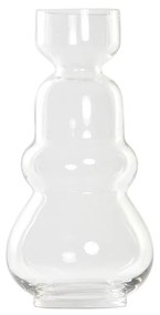 Βάζο DKD Home Decor Κρυστάλλινο Διαφανές Σύγχρονη (14 x 14 x 30 cm)