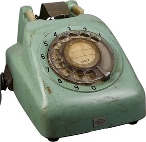 EXTREME INTERIOR DESIGN METAL LAMP OLD PHONE H 84211
