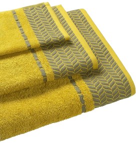 Πετσέτα FROND YELLOW Πετσέτα προσώπου: 50 x 90 εκ.