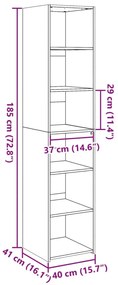 ΝΤΟΥΛΑΠΙ ΜΑΥΡΟ 40X41X185 ΕΚ. ΕΠΕΞΕΡΓΑΣΜΕΝΟ ΞΥΛΟ 3281667