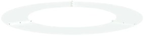 vidaXL Flat Tree Ring Λευκή Ø50/80 εκ. Χάλυβας