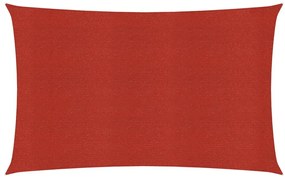 Πανί Σκίασης Κόκκινο 3 x 5 μ. από HDPE 160 γρ./μ² - Κόκκινο