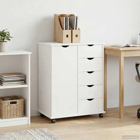 VidaXL Κινητό Ντουλάπι MOSS 63,5 x 39 x 79 εκ. Στερεό ξύλο πεύκου