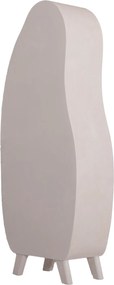 ΡΑΦΙΕΡΑ ΣΕΙΡΑ SANTORINI HM18067 MDF ΣΕ ΥΠΟΛΕΥΚΟ ΧΡΩΜΑ 80x38x196Υεκ.