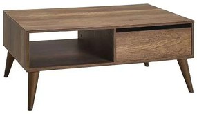 Τραπέζι Σαλονιού Slide 0118704 110x65x42cm Walnut