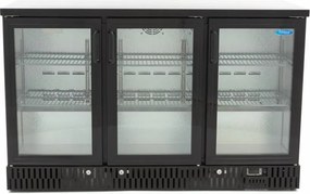 Drinks Fridge - 3 Hinged Doors - 6 Adjustable Shelves