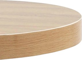 vidaXL Τραπέζι Bistro Ανοιχτό Καφέ 60 εκ. από MDF