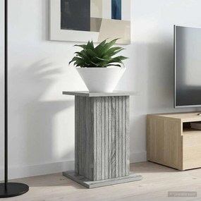 vidaXL Βάση φυτών 2 τμχ. Γκρι Sonoma 30,5 x 30 x 43 εκ
