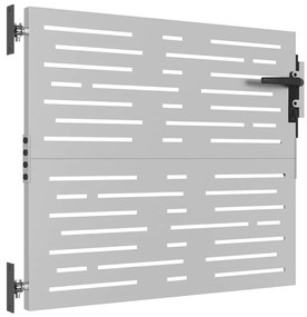 vidaXL Πόρτα Κήπου Τετράγωνη 85x100 εκ. από Ατσάλι Corten