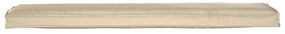 vidaXL Μαξιλάρι Παλέτας για Παγκάκι Μπεζ 180x40x8 εκ. ύφασμα Oxford