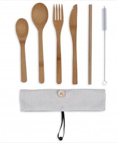 ΜΑΧΑΙΡΟΠΊΡΟΥΝΑ ΣΕΤ ΜΑΧΑΙΡΟΠΗΡΟΥΝΑ LIVOO BAMBOO MES134C