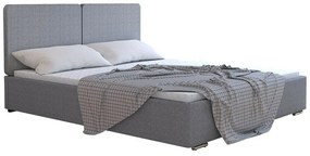 Κρεβάτι Florence 103, Διπλό, Γκρι, 140x200, Ταπισερί, 153x214x97cm, 72 kg | Epipla1.gr