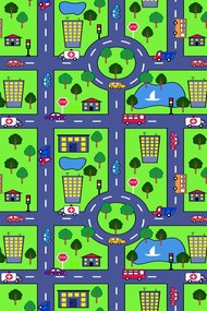 Carpet (60 x 100) HMNT458 Multicolor