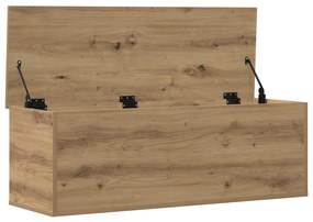 vidaXL Κουτί αποθήκευσης από καρυδιά 102x35x35 εκ. Φτιαγμένο από ξύλο μηχανής