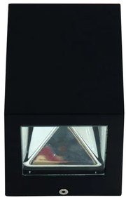 Απλίκα Φωτιστικό Τοίχου 2xLED 5W ΙΡ44 Up-Down WLC 8107 Arlight. -144100-Μαύρο 0144100