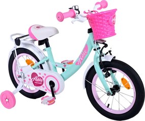 Ashley 14 Inch 22,5 cm Girls Coaster Brake Mint Green/White