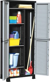 vidaXL Πλαστικό Ντουλάπι 68 x 39 x 171,5 εκ.