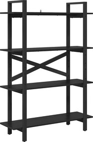 vidaXL Ράφι Βιβλίων 4 επιπέδων 100 x 33,5 x 140 εκ Επεξεργασμένο Ξύλο