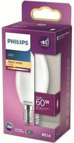 Λάμπα Κερί LED Philips Equivalent  60 W E14 E (2700k)