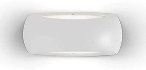 Φωτιστικό Τοίχου Francy-1 123745 30x13x8,5cm 1xE27 23W IP66 White Ideal Lux