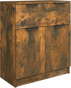 vidaXL Ντουλάπι Καπνιστή Δρυς 60 x 30 x 70 εκ. από Επεξεργασμένο Ξύλο