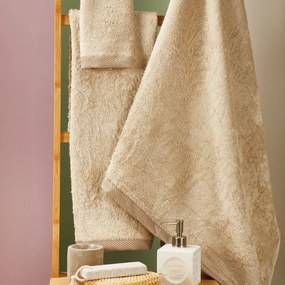 Πετσέτες Μπάνιου (Σετ 3τμχ) Whitegg T083 500gsm Μπεζ