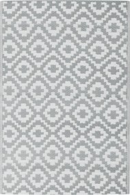 vidaXL Χαλί εξωτερικού χώρου ARAKIL γκρι 120x180 cm PP