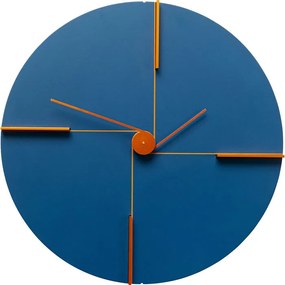 Ρολόι Τοίχου Felice Μπλε 30x4.2x30εκ. - Μπλε