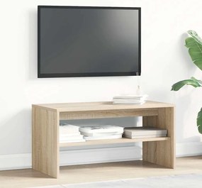 Έπιπλο Τηλεόρασης Sonoma Δρυς 80 x 40 x 40 εκ. από Μοριοσανίδα - Καφέ