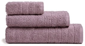 Πετσέτα Fresca Grey Lilac Melinen Προσώπου 50x90cm 100% Cotton