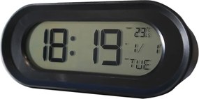 Ρολόι-Ραδιόφωνο ELBE Μαύρο Θερμόμετρο