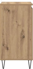 vidaXL Πλαϊνό γραφείο Artisan Oak 40 x 35 x 70 εκ. Επεξεργασμένο ξύλο