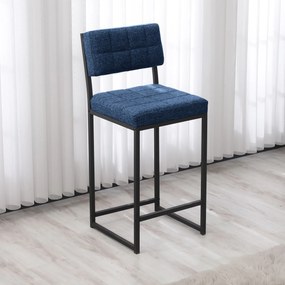 Bar Stool Retro - Navy Blue Navy Blue