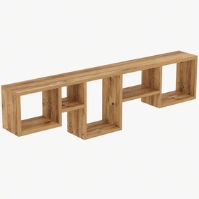 Ραφιέρα Τοίχου Amanos 854KLN1726 120x17x32cm Pine