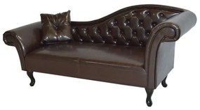 ΑΝΑΚΛΙΝΔΡΟ T.CHESTERFIELD NIOVI HM3008.01PU ΣΚ.ΚΑΦΕ ΔΕΞΙ ΜΠΡΑΤΣΟ 189x61x84Yεκ. (1 Τεμμάχια)