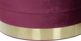 Υποπόδια DKD Home Decor Πολύχρωμο Ξύλο MDF Βελούδο 60 x 60 x 45 cm