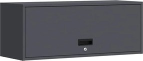 vidaXL Ντουλάπι τοίχου για γκαράζ Ανθρακί 90 x 33 x 35 εκ