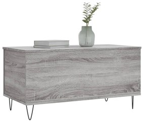 vidaXL Τραπεζάκι Σαλονιού Γκρι Sonoma 90x44,5x45 εκ.Επεξεργασμένο Ξύλο
