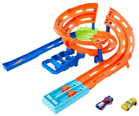 Σούπερ Κυκλική Πίστα Hot Wheels HTK17 Action Whip Around Raceway Multi Mattel