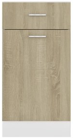 vidaXL Ντουλάπι με Συρτάρι Sonoma Δρυς 40x46x81,5 εκ. Επεξ. Ξύλο