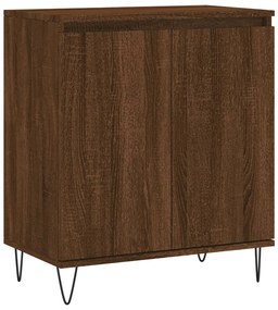 vidaXL Μπουφές Καφέ Δρυς 60x35x70 εκ. από Επεξεργασμένο Ξύλο