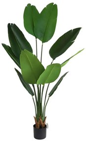 Τεχνητό Δέντρο Bird Of Paradise NP717_160 Ύψος 160cm Green New Plan Plastic, Fabric