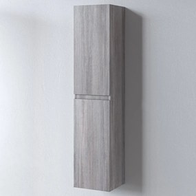 Στήλη Omega 35 3COM035GO0 35x32x160cm Grey Oak Μελαμίνη