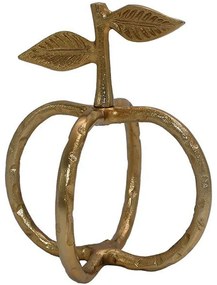 Διακοσμητικό Επιτραπέζιο Apple 948-124-001 16x20cm Gold Αλουμίνιο