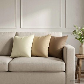 vidaXL Κάλυμμα Μαξιλαριού 2 τμχ. HEERLEN Taupe 40 x 40 cm Πολυεστέρας