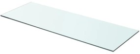 vidaXL Ράφια Πάνελ 2 τεμ. Διάφανα 70 x 25 εκ. Γυάλινα