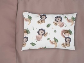 Μαξιλαροθήκη Bebe Φάκελος Βαμβακερή 35x45εκ. Lion 532 Beige DimCol