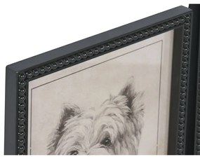 Πίνακας Home ESPRIT Κρυστάλλινο Έλατο 30 x 2,5 x 40 cm (x6)